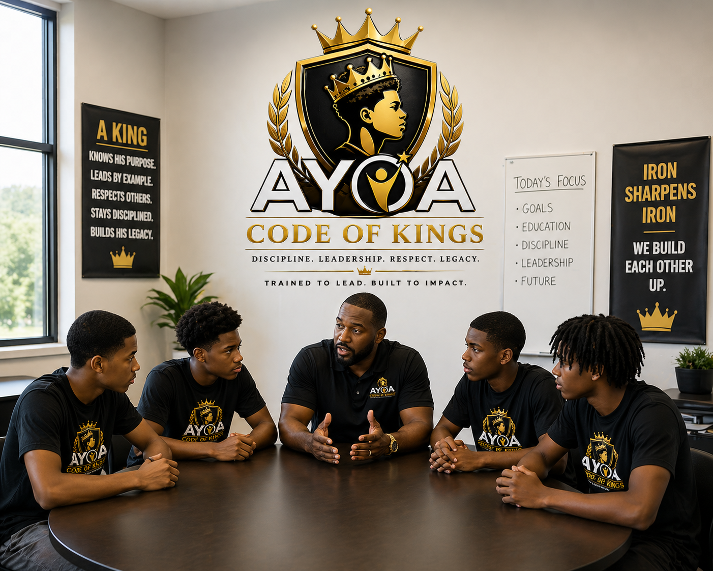 Code of Kings leadership session