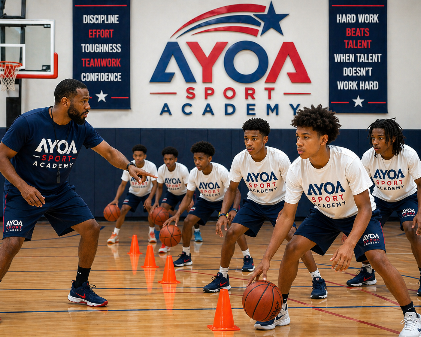 AYOA Sports Academy training